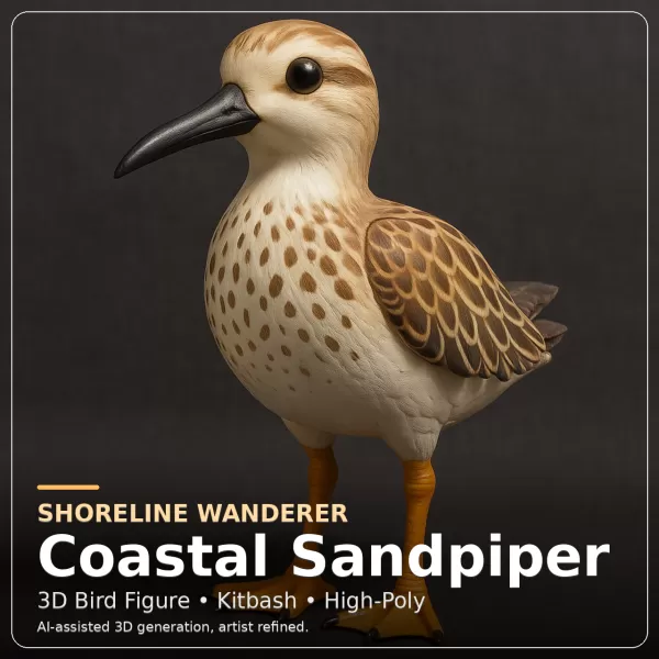 Wild Creatures Animal Character Collection - Model preview 12