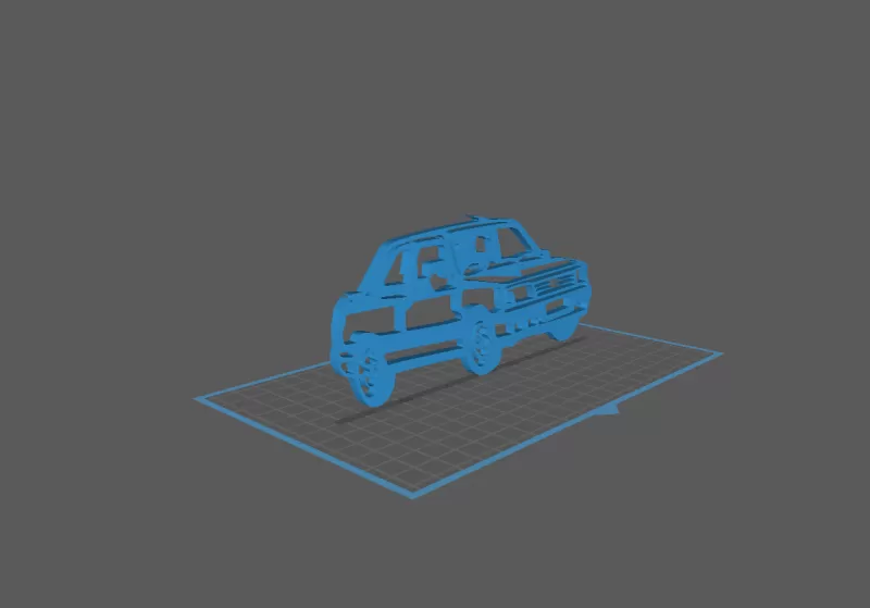 Peugeot - 309 GTI Wall Art - Model preview 1
