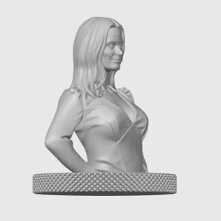 Emily Blunt 3D Bust Print - Model thumbnail 10