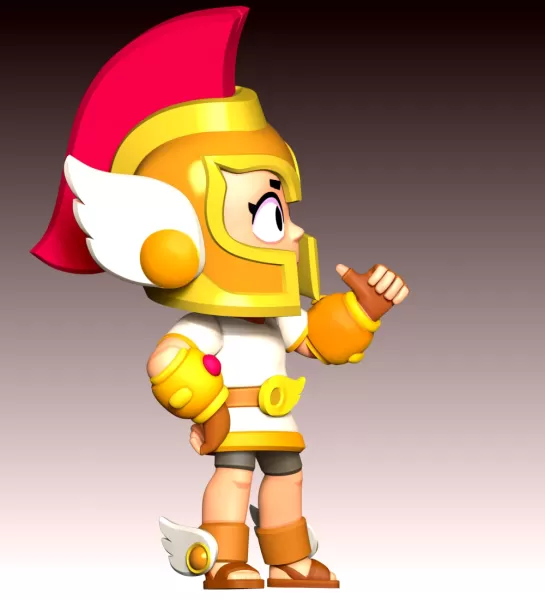 Hermes Max - Brawl Stars - Model preview 4