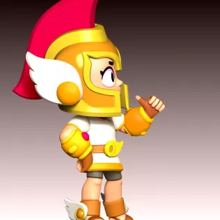 Hermes Max - Brawl Stars - Model thumbnail 4