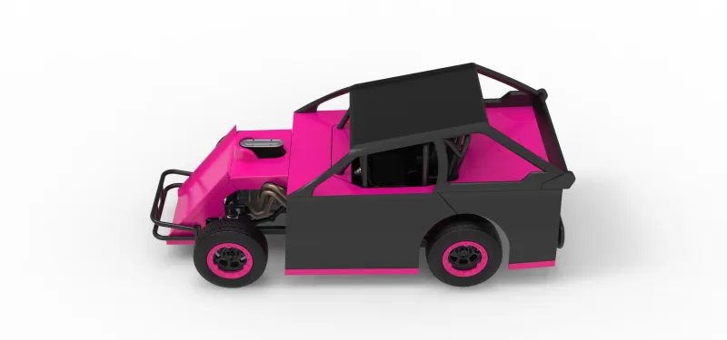 Mod Lite Race car Version 2 Scale 1:25 - Model preview 10