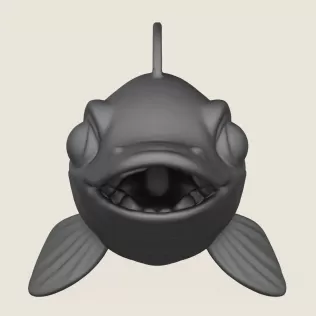Fish 02 Print Ready 3D Model - Model thumbnail 2