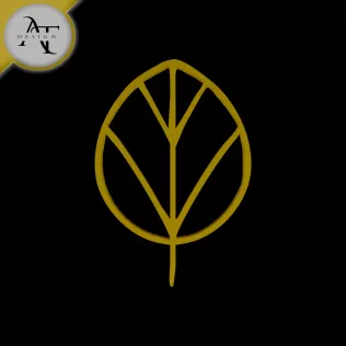 Simple Leaf Symbol - 2D Art
