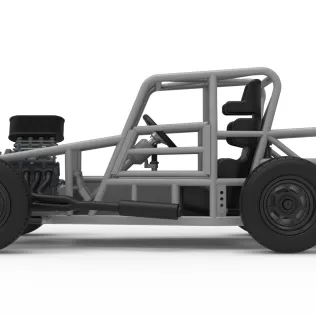 Dwarf car Base Version 2 Scale 1:25 - Model thumbnail 9