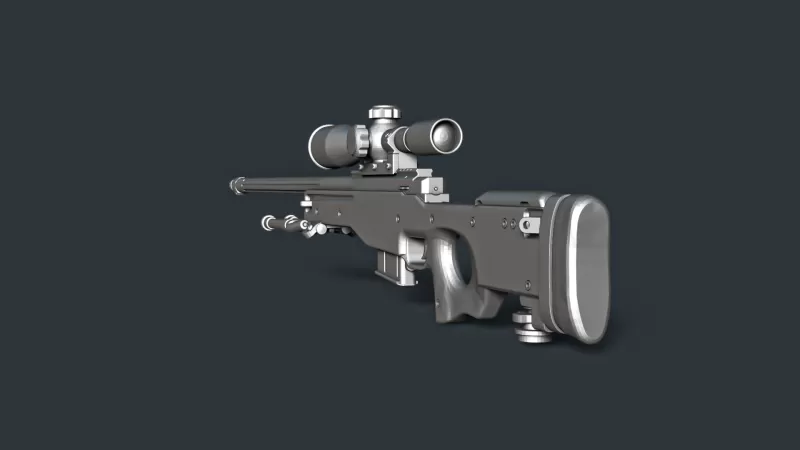 AWP Sniper Rifle RoZ - Model preview 3