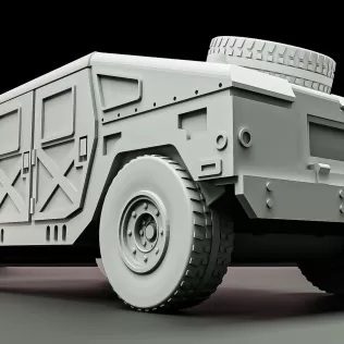 Humvee #RoZ - Model thumbnail 4