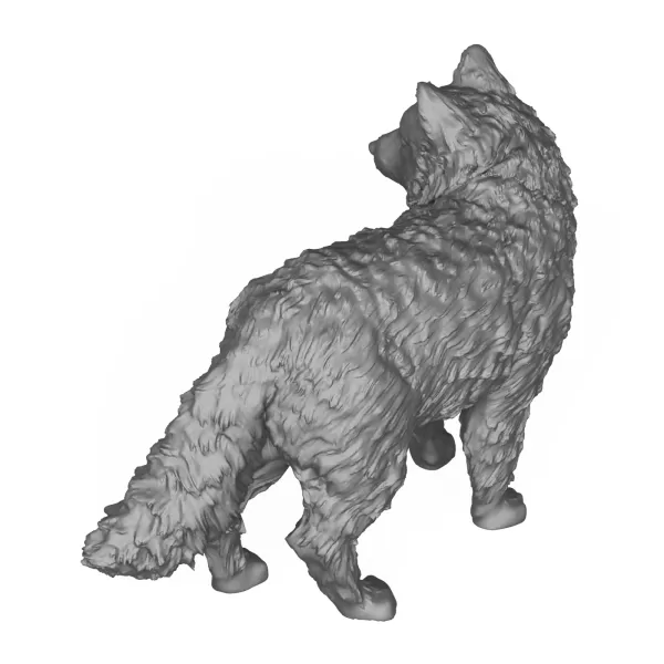 Wild Fox 3D Print Model - Model preview 5