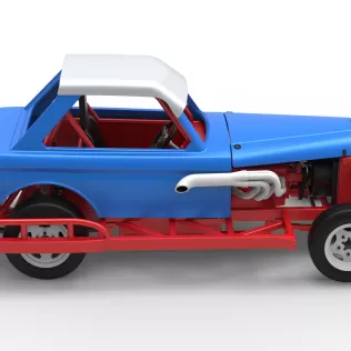 New Zealand Vintage Stock car Scale 1:25 - Model thumbnail 19