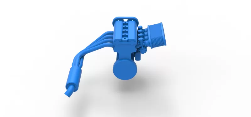 Engine of New Zealand Minisprint Scale 1:25 - Model preview 13