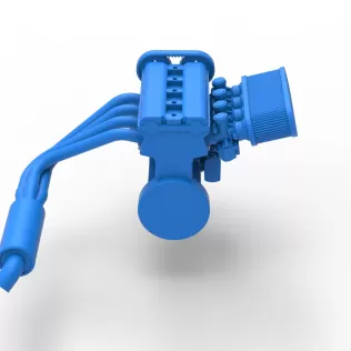 Engine of New Zealand Minisprint Scale 1:25 - Model thumbnail 13