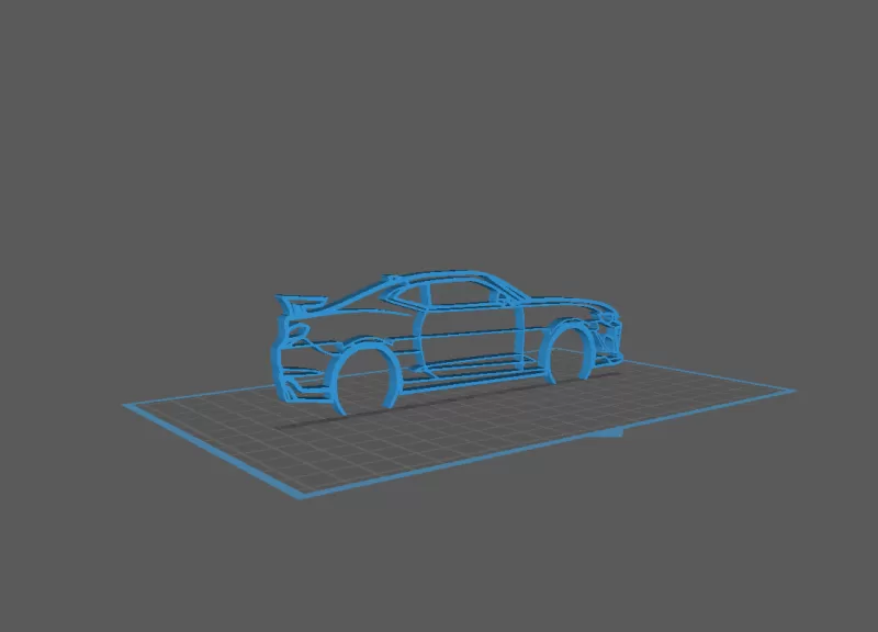 Chevrolet - Camaro ZL1 Wall Art - Model preview 2