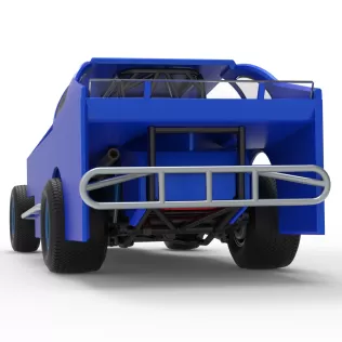 Northeast Dirt Modified stock car Version 2 Scale 1:25 - Model thumbnail 15