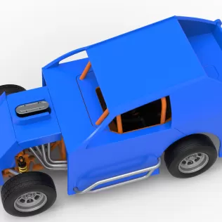 Mod Lite Race car Scale 1:25 - Model thumbnail 4