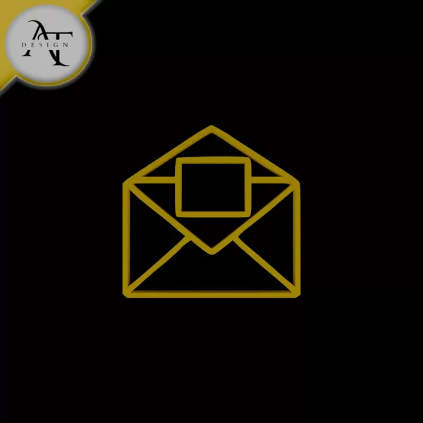 Simple Letter Symbol - 2D Art - Model preview 1