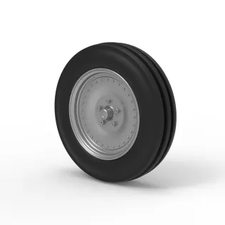 Front tractor wheel Version 3 Scale 1:25 - Model thumbnail 7