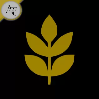 Simple Leaf Symbol - 2D Art