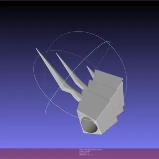 Shield Hero Curse Armor Upper Arm - Model thumbnail 3