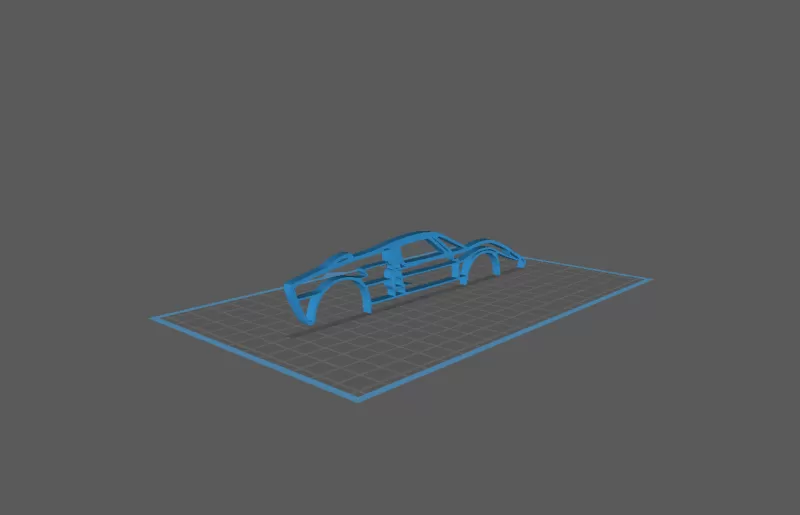 Ford - Falcon GT40 Wall Art - Model preview 1