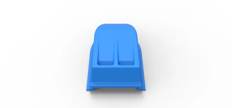 Air Scoop of Northeast Dirt Modified stock car Scale 1:25 - Model preview 13