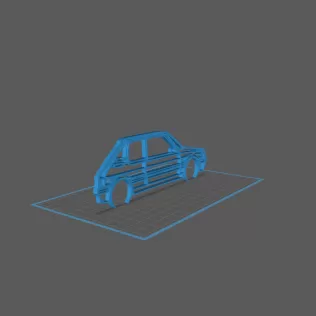 Peugeot - 205 GTI Wall Art - Model thumbnail 1
