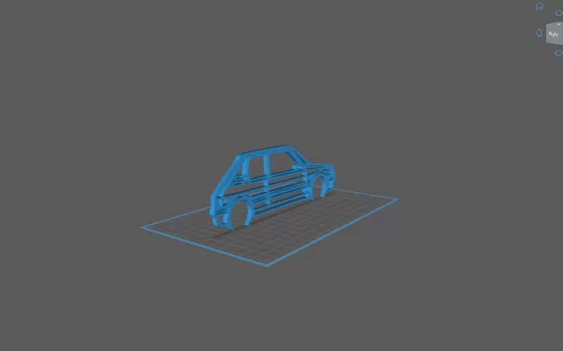 Peugeot - 205 GTI Wall Art - Model preview 1