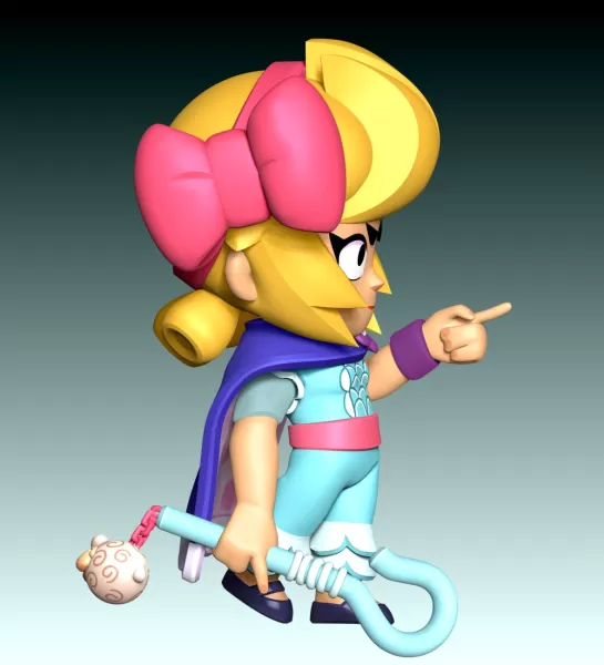 Bo Peep Bibi - Brawl Stars - Model preview 5