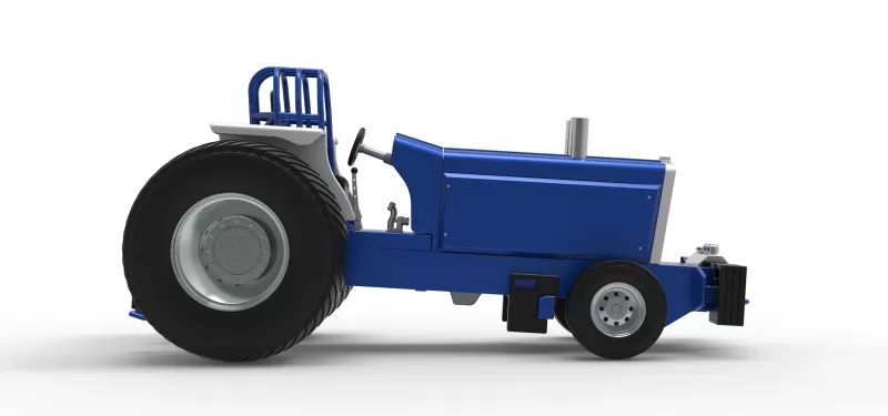 Pro Stock Pulling Tractor Version 5 Scale 1:25 - Model preview 19