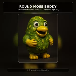 Fantasy Toy Character Collection Kitbash High-Poly 3D Model Set - Model thumbnail 18