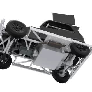 New Zealand Ministock car Version 3 Scale 1:25 - Model thumbnail 3
