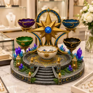 Astral Constellation Offering Sanctuary STL File for 3D Print - Model thumbnail 3