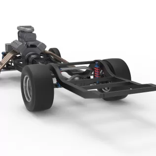 Chassis of Gasser Version 3 Scale 1:25 - Model thumbnail 10