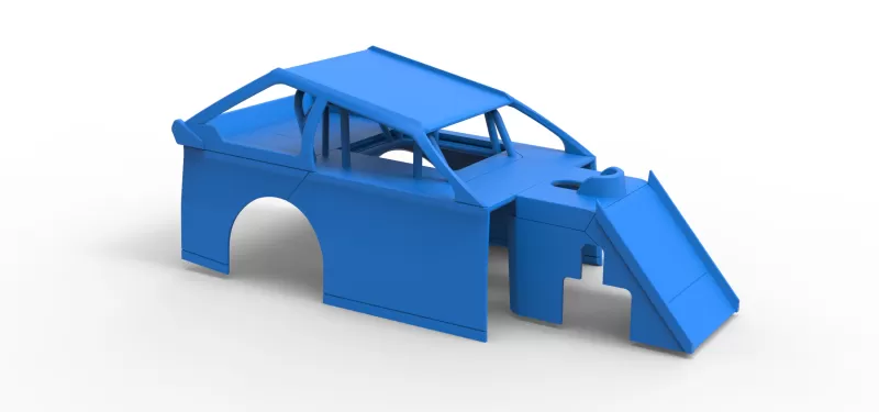 Shell of Mod Lite Race car Version 2 Scale 1:25 - Model preview 15
