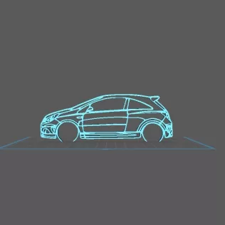 Opel - Race OPC Wall Art