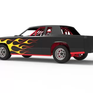 IMCA Stock car Version 2 Scale 1:25 - Model thumbnail 13