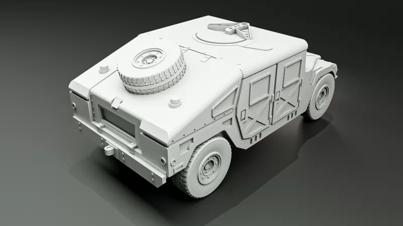 Humvee #RoZ - Model preview 8