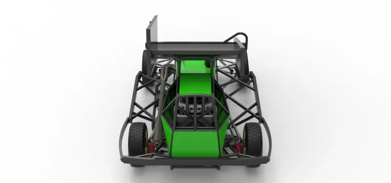BriSCA Formula 2 Stock Car Scale 1:25 - Model preview 17
