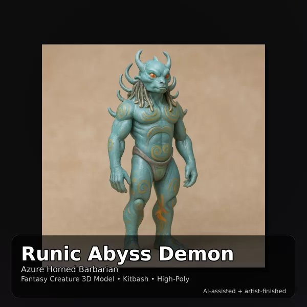 Fantasy Creature Kitbash Collection (High-Poly Character Pack) - Model preview 4