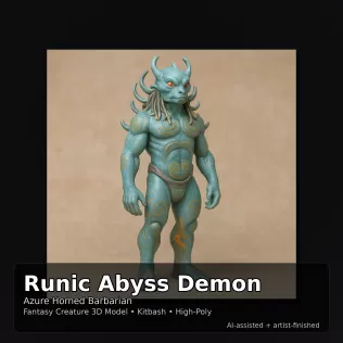 Fantasy Creature Kitbash Collection (High-Poly Character Pack) - Model thumbnail 4