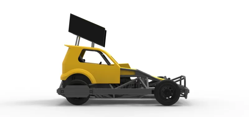 New Zealand Superstock car Version 5 Scale 1:25 - Model preview 22