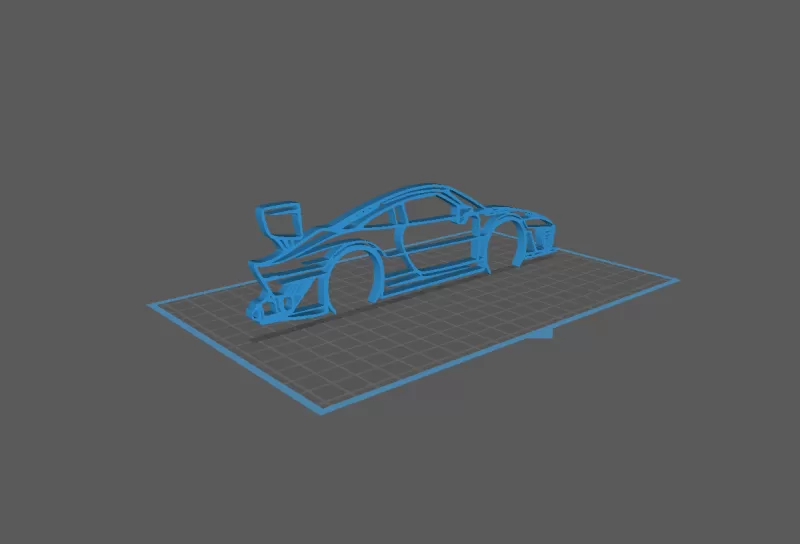 Porsche - 935 Wall Art - Model preview 1