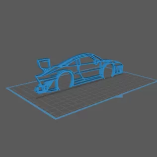 Porsche - 935 Wall Art - Model thumbnail 1