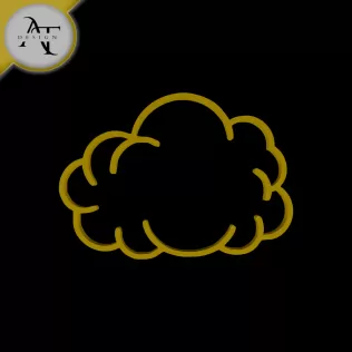 Simple Cloud Symbol - 2D Art