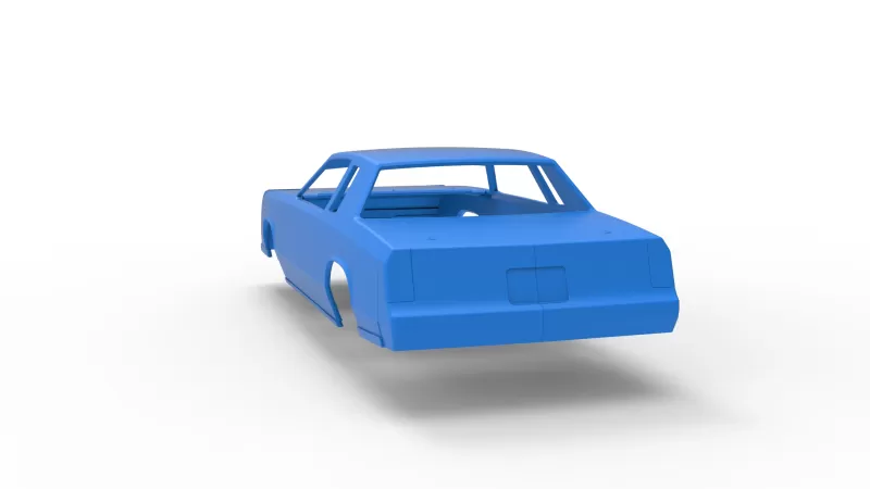 Shell of IMCA Stock car Version 2 Scale 1:25 - Model preview 11
