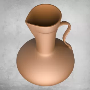 Pottery Vessel 06 - Model thumbnail 3