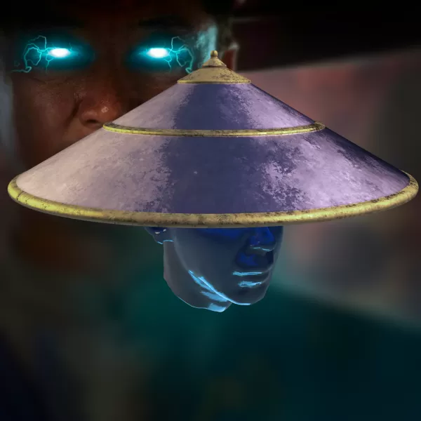 mortal kombat 2 Raiden hat - Model preview 1