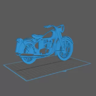 AJS - Model 18 Wall Art