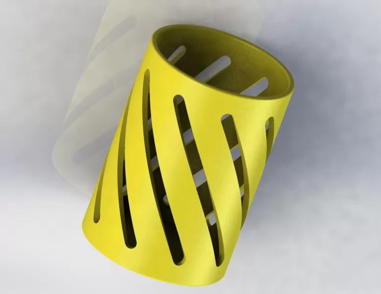 Pencil Holder Desk Organizer - Model preview 6