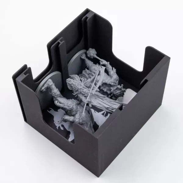 Rising Sun board game organizer by @ammedia3d - Model preview 11
