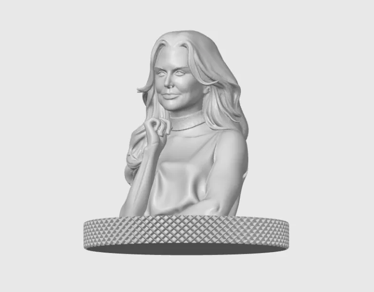 Nicole Kidman 3D Bust Print - Model preview 8